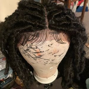 Butterfly/Messy Loc Lace Front T-Style Wig